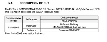 Galaxy A55 okazuje się być kolejnym smartfonem z 25W ładowaniem. (Źródło: FCC via MySmartPrice)