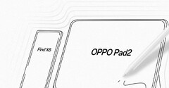 Nowy przeciek dotyczący OPPO Pad 2. (Źródło: Digital Chat Station via Weibo)