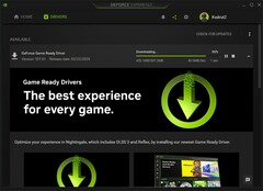 Nvidia GeForce Game Ready Driver 551.61 do pobrania w GeForce Experience (Źródło: własne)