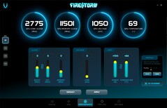 FireStorm Utility - Ustawienia wydajności