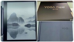 Lenovo Yoga Paper E Ink tablet z rysikiem wyciekły zdjęcia (Źródło: Weibo via Liliputing)