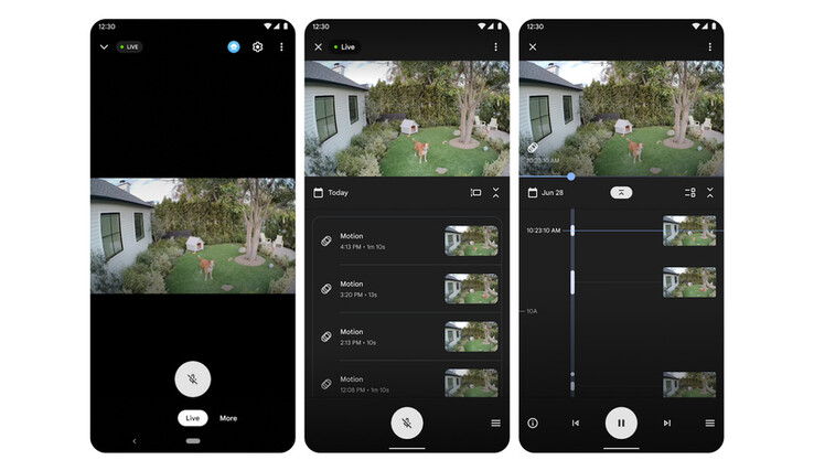 Starsze kamery Nest można teraz z powodzeniem przenieść do Google Home, bez utraty funkcjonalności. (Źródło obrazu: Google)