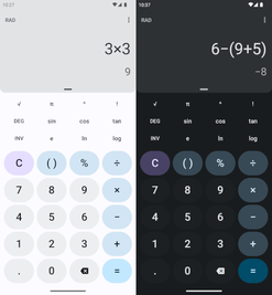 Przeprojektowana aplikacja kalkulatora na LineageOS 21 (źródło obrazu: LineageOS)