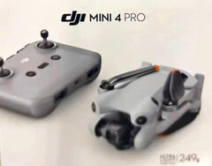 Opakowanie detaliczne DJI Mini 4 Pro. (Źródło zdjęcia: @Quadro_News - edytowane)