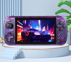 Powkiddy sprzedaje teraz X39 Pro w półprzezroczystym fioletowym kolorze. (Źródło zdjęcia: Powkiddy)