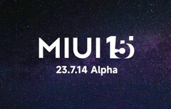 MIUI 15 23.7.14 Alpha teaser (Źródło: MIUI)