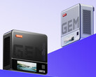 AOOSTAR GEM12 Pro debiutuje z wbudowanym ekranem i czytnikiem linii papilarnych (źródło obrazu: JD.com)