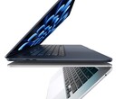 Wyciekłe wyniki Geekbench 6 wskazują na lepszą wydajność procesora w pasywnie chłodzonym MacBooku Air, dzięki odświeżeniu M3. (Źródło: Apple)
