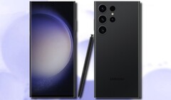 Oczekuje się, że Samsung Galaxy S23 Ultra będzie dostępny w opcjach pamięci masowej 256 GB, 512 GB i 1 TB. (Źródło obrazu: @evleaks &amp;amp; Unsplash - edytowane)