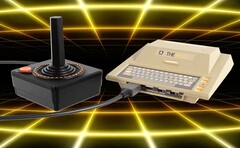 THE400 Mini może odtwarzać gry ROM z kilku konsol z ery Atari 400. (Zdjęcie: Retro Games Ltd.)