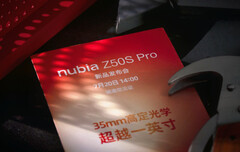 Nubia Z50S Pro pojawi się niecałe siedem miesięcy po Nubii Z50. (Źródło obrazu: ZTE)
