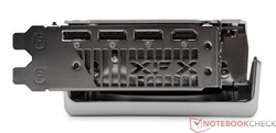 Zewnętrzne złącza karty XFX Speedster MERC 310 Radeon RX 7900 XTX Black Edition