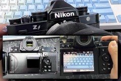 Zdjęcia nadchodzącego Nikona Zf potwierdzają inspirowany stylem retro design z rozsądną pomocą analogowych elementów sterujących. (Źródło zdjęcia: Nikon Rumors)