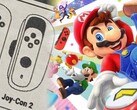 Kontroler Nintendo Switch 2, Joy-Con 2, został tutaj przedstawiony z mechanizmem przesuwnym. (Źródło zdjęcia: @NintendogsBS/Nintendo - edytowane)