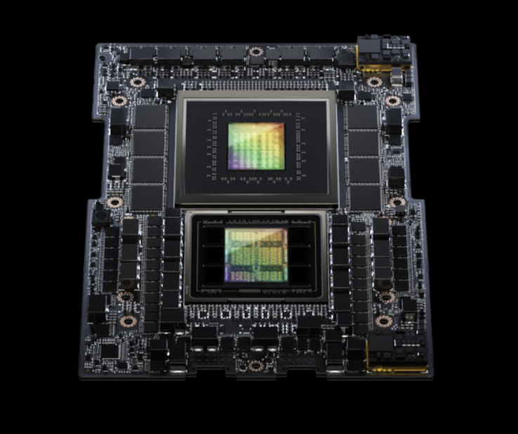 Nvidia Grace Hopper GH200 w pojedynczej konfiguracji. (Źródło: Nvidia)