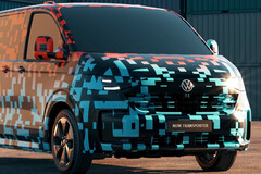 VW planuje wprowadzić na rynek Transportera T7 nowej generacji jako elektrycznego pickupa obok wersji PHEV i diesla. (Źródło zdjęcia: Volkswagen Niemcy)