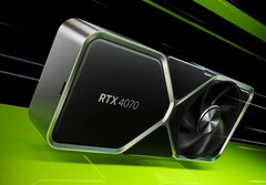 RTX 4070 pakuje 5 888 rdzeni CUDA i 12 GB GDDR6X VRAM. (Źródło: NVIDIA)