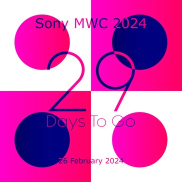 Plakat wydarzenia Sony MWC 2024 (źródło zdjęcia: @InsiderSony)