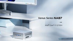 MINISFORUM Venus Series NAB7 powinien zapewnić większą wydajność niż NAB6 w tej samej obudowie. (Źródło obrazu: MINISFORUM)