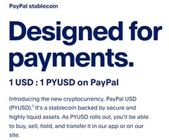 PayPal stablecoin jest już dostępny (Źródło: PayPal)