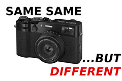 Poważne wewnętrzne zmiany w Fujifilm X100VI ledwo objawiły się na zewnątrz aparatu. (Źródło zdjęcia: Fujifilm - edytowane)