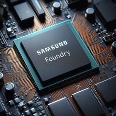 Wydajność procesu 3 nm Samsunga jeszcze się nie poprawiła (obraz wygenerowany przez DAL- E 3.0)