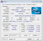 Celeron B810: częstotliwość taktowania i napięcie, HFM (high frequency mode) Celeron B810: częstotliwość taktowania i napięcie, HFM (high frequency mode)
