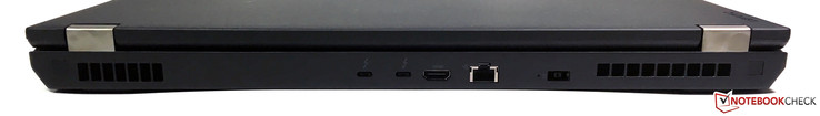tył: 2 USB 3.1 typu C (Gen. 2)/Thunderbolt 3, HDMI 1.4, LAN, gniazdo zasilania