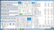 temperatury i taktowanie CPU w teście Prime95 temperatury i taktowanie CPU w teście Prime95