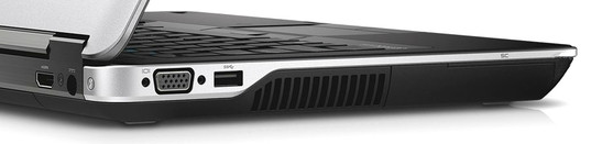 lewa strona: HDMI, gniazdo zasilania (z tyłu) / VGA, USB 3.0, wylot powietrza z układu chłodzenia, czytnik Smart Card (na ściance bocznej) - fot. Dell