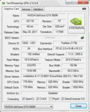 GPU-Z (NVIDIA GeForce GTX 560M)