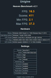 Heaven Benchmark v2.1 Heaven Benchmark v2.1