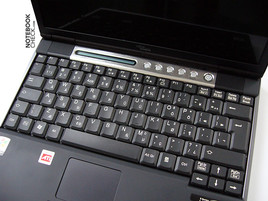 klawiatura w Fujitsu-Siemens LifeBook S2110