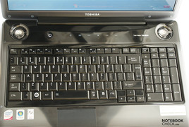 klawiatura w Toshiba Satellite P300