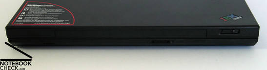 Lenovo Thinkpad R61 z przodu
