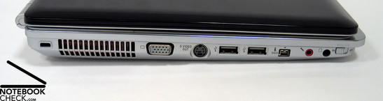 Sony Vaio VGN-CR21S z lewej