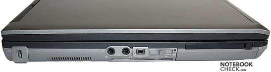Dell Latitude D630 z lewej