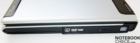Acer Aspire 5102WLMi z prawej