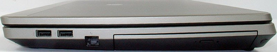 prawy bok: 2x USB 2.0, modem, napęd optyczny prawy bok: 2x USB 2.0, modem, napęd optyczny