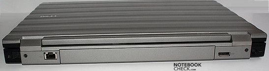 tył: zaślepka gniazda modemu, LAN, akumulator, DisplayPort, gniazdo zasilania tył: zaślepka gniazda modemu, LAN, akumulator, DisplayPort, gniazdo zasilania