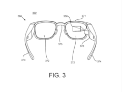 Publikacja amerykańskiego wniosku patentowego przedstawia potencjalnego następcę Google Glass. (Źródło obrazu: Patent)