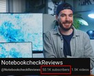 Kanał YouTube Notebookcheck przekroczył niedawno 50 tysięcy subskrybentów. (Źródło obrazu: NotebookcheckReviews na YouTube)