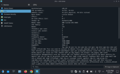Steam OS/Linux Centrum informacji o systemie CPU