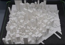 Wydrukowany model Manhattanu (źródło obrazu: AnkerMake)