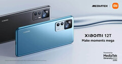 Xiaomi 12T. (Źródło: MediaTek)