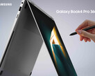 Samsung dostarczy swoje 16-calowe modele Galaxy Book4 Pro w kolorach Moonstone Grey i Platinum Grey. (Źródło obrazu: Samsung)