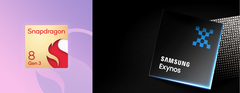 Różnica w wydajności między procesorami graficznymi Qualcomm i Exynos minimalna w tej generacji (zdjęcie za pośrednictwem Qualcomm/Samsung, edytowane)