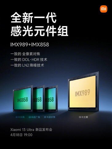 Xiaomi hipnotyzuje przed premierą 13 Ultra o poczwórnych tylnych aparatach. (Źródło: Xiaomi, Lei Jun via Weibo)
