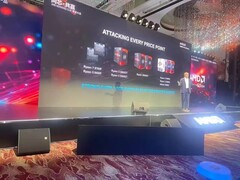 AMD zaprezentowało dwa nowe procesory AM5 podczas niedawnego wydarzenia (zdjęcie za pośrednictwem HXL on X)