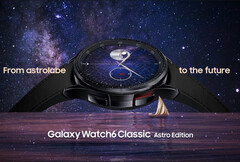Astro Edition ma ekskluzywne tarcze, ale nie ma żadnych zmian sprzętowych w stosunku do zwykłego Galaxy Watch6 Classic. (Źródło zdjęcia: Samsung)